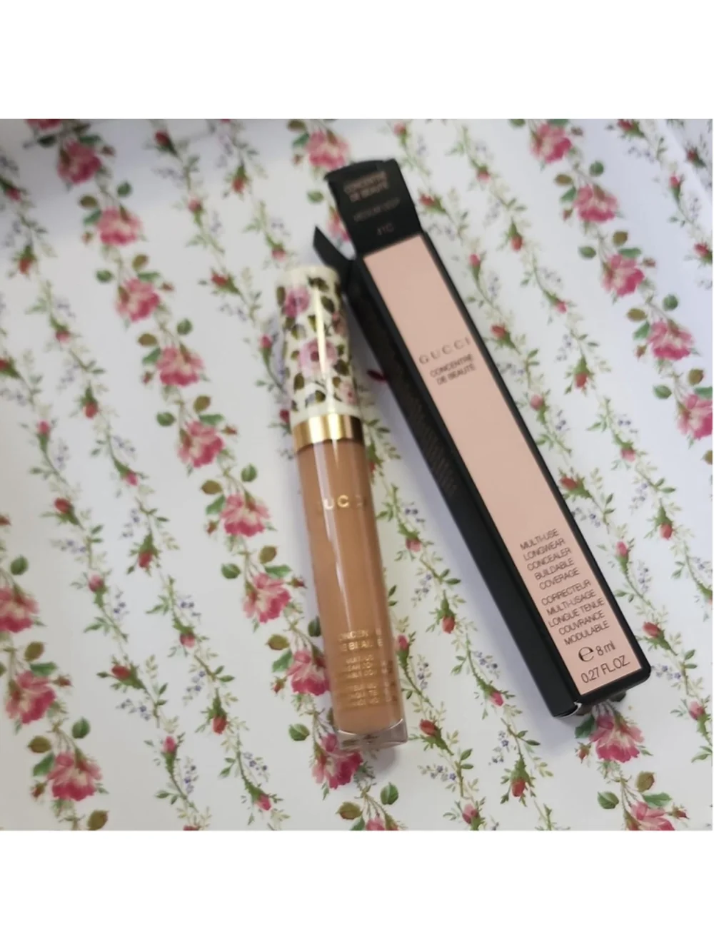 Gucci Concentre de Beute Concealer in shade 41C Medium Deep #gucci #concealer